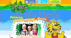 Desktop Screenshot of jungle-mania.co.uk